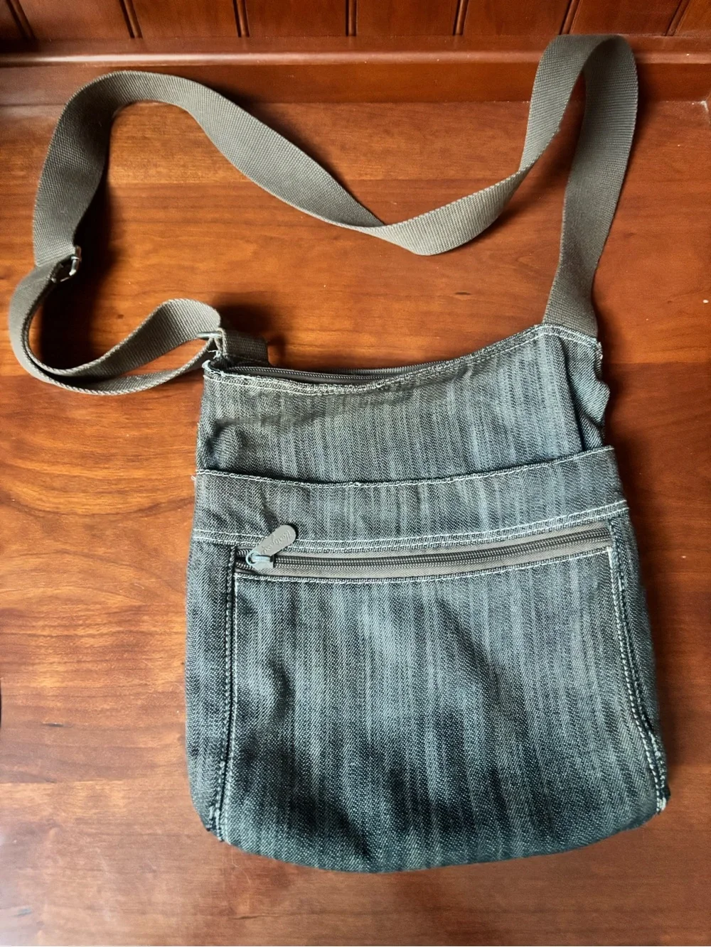 thirty-one Dark Brown Men's Messenger Crossbody Bag